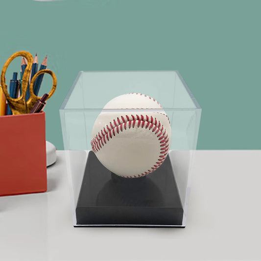 UV Protected Acrylic Box Memorabilia Showcase Ball Protector