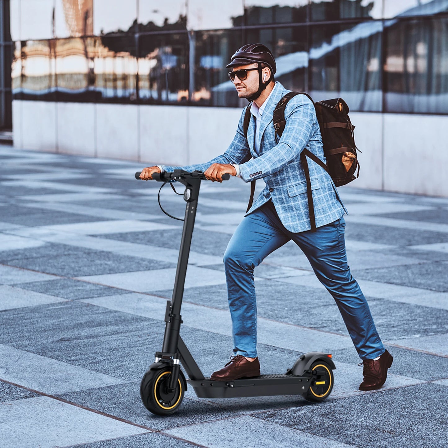 Electric Scooter Smart APP Double Shock Absorbing