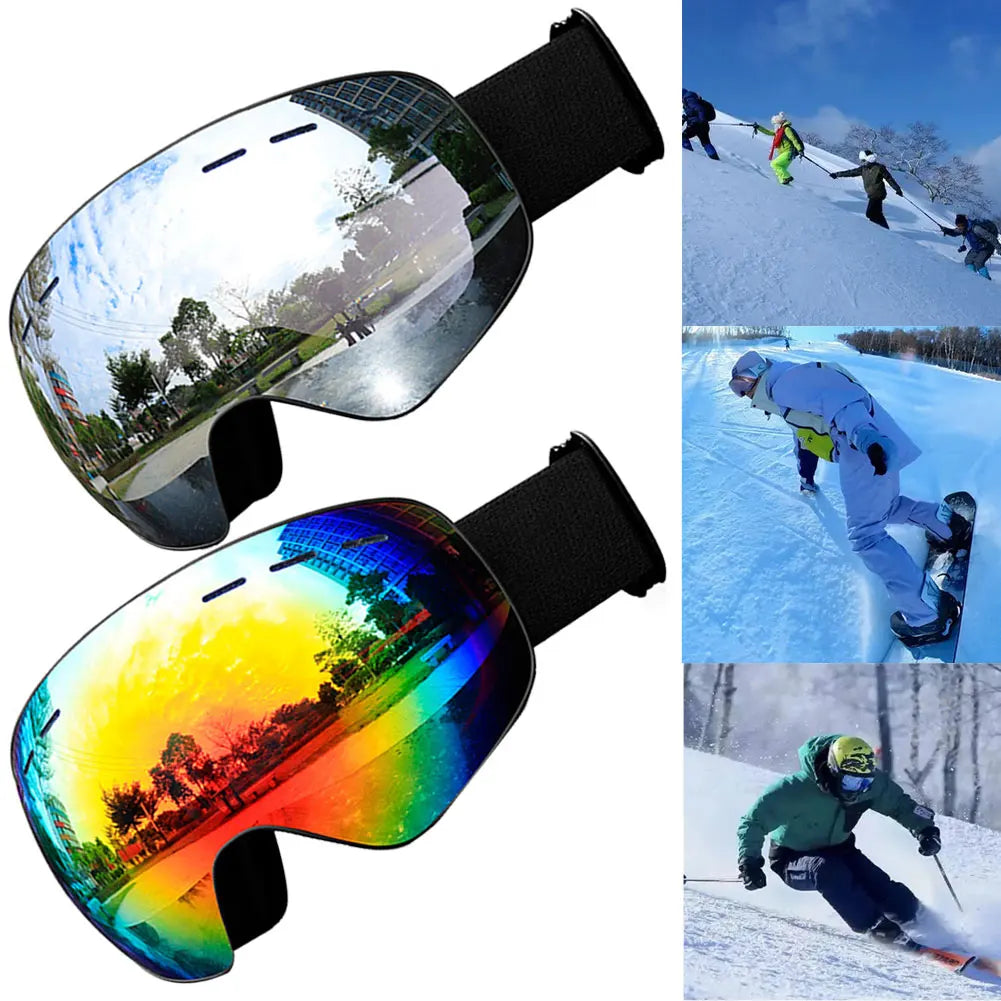 Ski Goggles Snow Glasses Cooling Vent, Unisex.