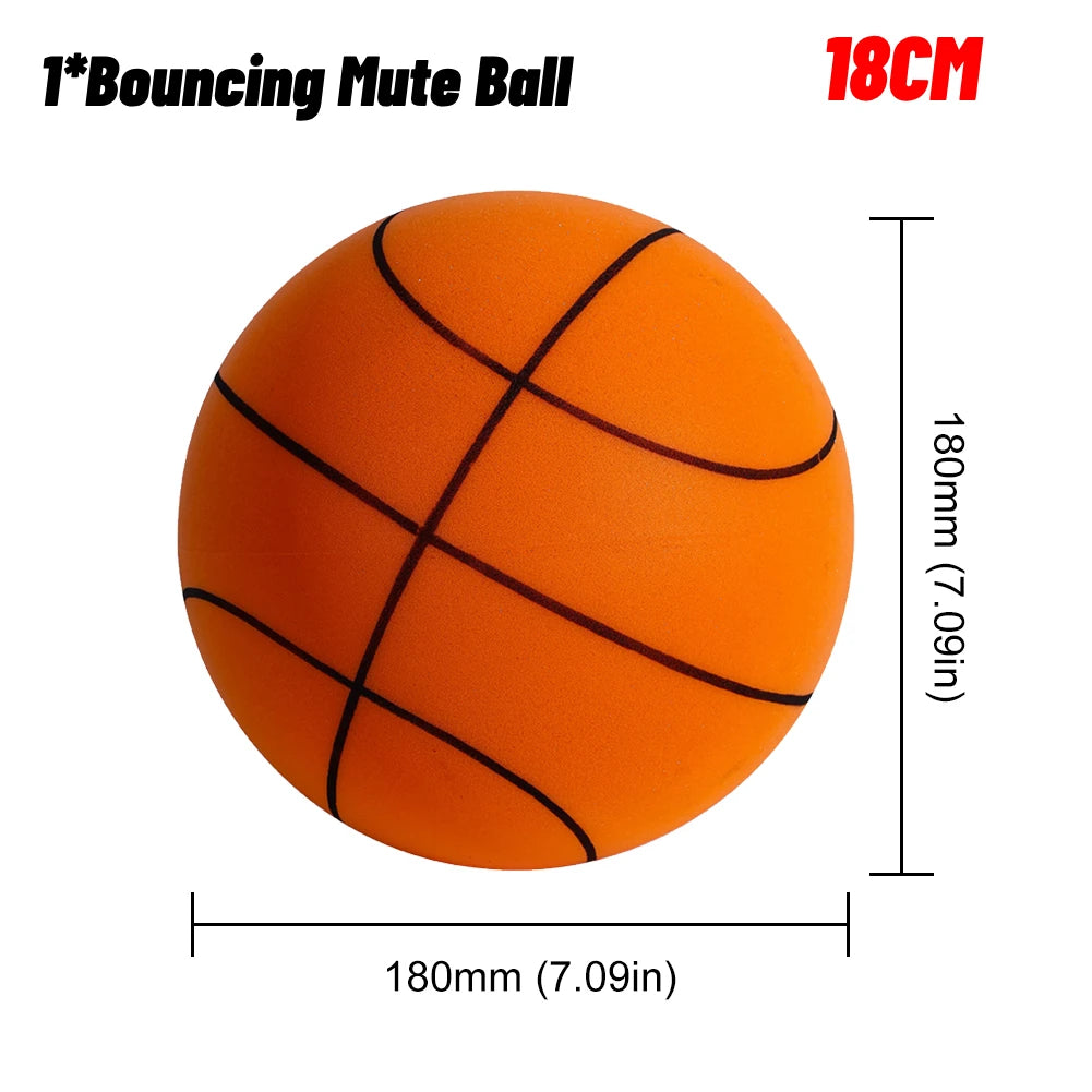 Bouncing Basketball Indoor Silent Ball Foam   Football