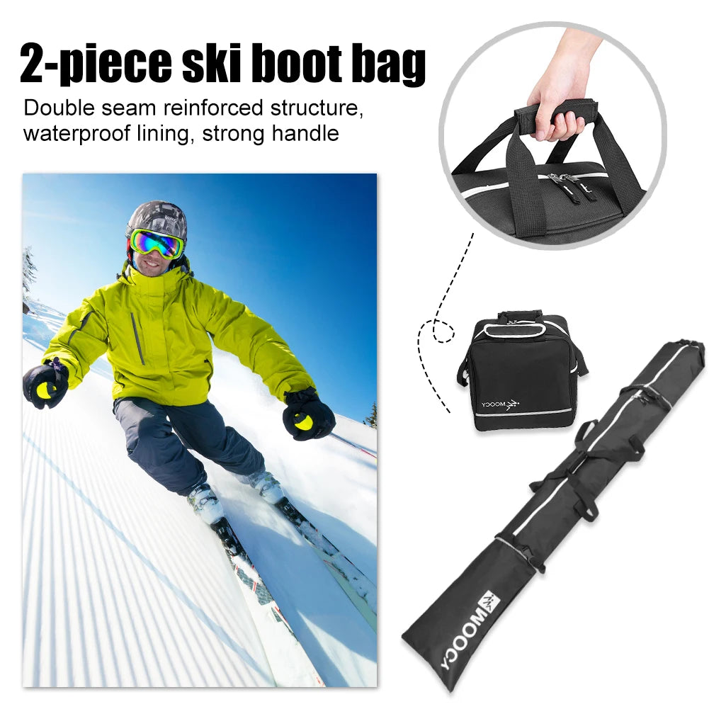 Large Capacity Storage Waterproof Skis Backpack
