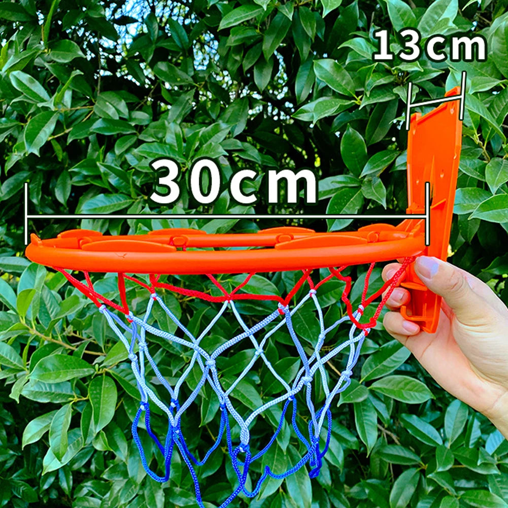 High-Resilience Mute Dribbling Basketball Training Foam Ball 1-2Pcs Basketball Hoop